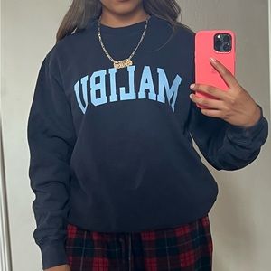 malibu crew neck sweatshirt !